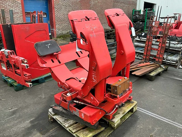 1998 auramo ctx 30 je papierrollenklem splitarm - afbeelding 4 van  8