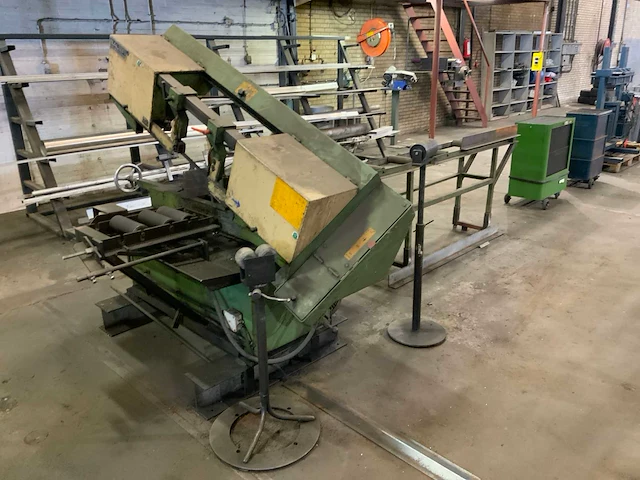 1998 bauer s260 horizontale bandzaagmachine - afbeelding 4 van  8