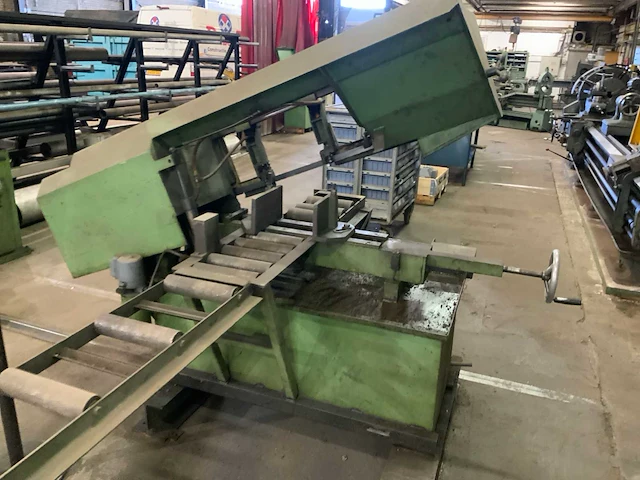 1998 bauer s260 horizontale bandzaagmachine - afbeelding 5 van  8