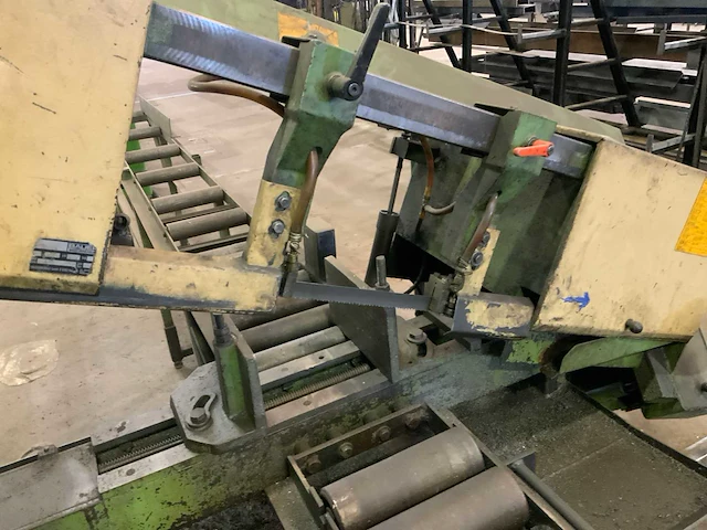 1998 bauer s260 horizontale bandzaagmachine - afbeelding 6 van  8
