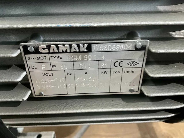 1998 becker u 4.70 sa/k vacuümpomp - afbeelding 6 van  7