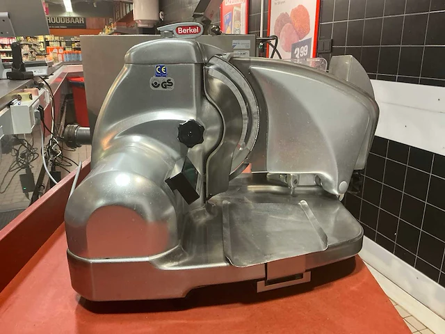 1998 berkel 834 s vleeswarensnijmachine met weegplateau - afbeelding 7 van  14