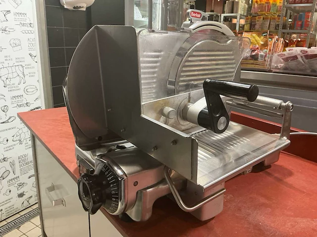 1998 berkel 834 s vleeswarensnijmachine met weegplateau - afbeelding 12 van  14