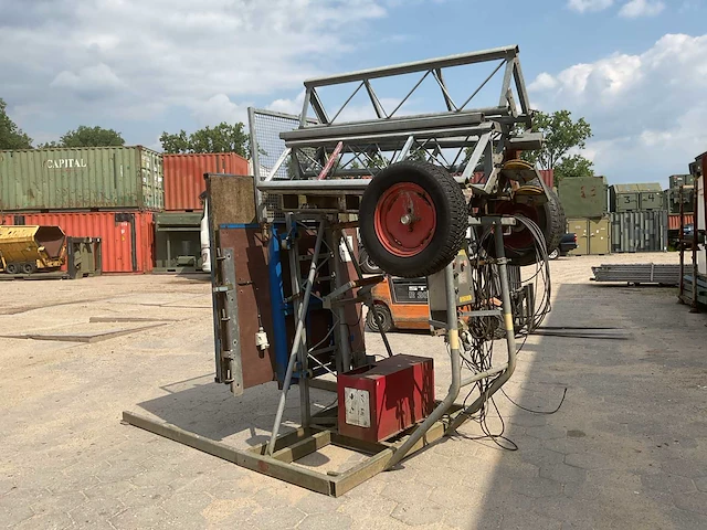 1998 bouwma ww300hcl bouwlift - afbeelding 2 van  8
