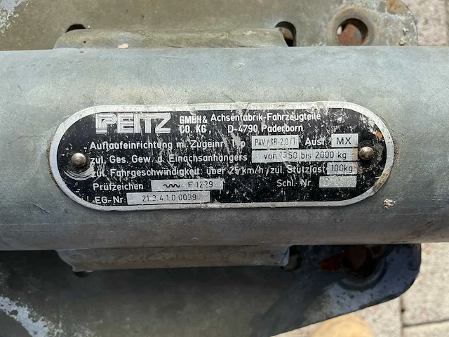 1998 bremat ms 15 l betonpomp - afbeelding 15 van  26