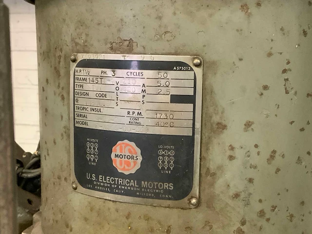 1998 bridgeport by adcock-shipley br2j universele freesmachine - afbeelding 6 van  14