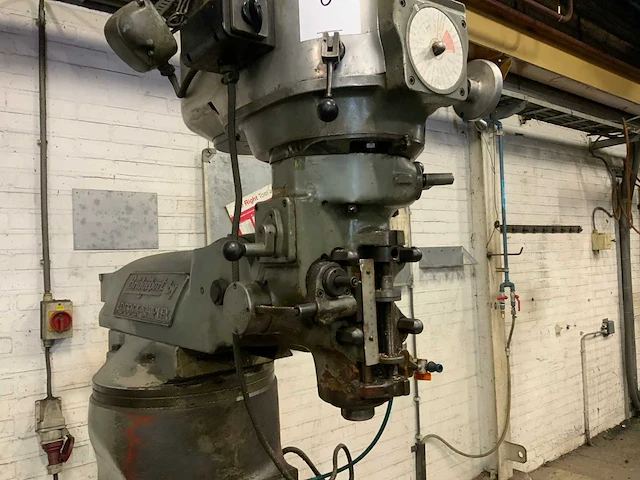 1998 bridgeport by adcock-shipley br2j universele freesmachine - afbeelding 9 van  14