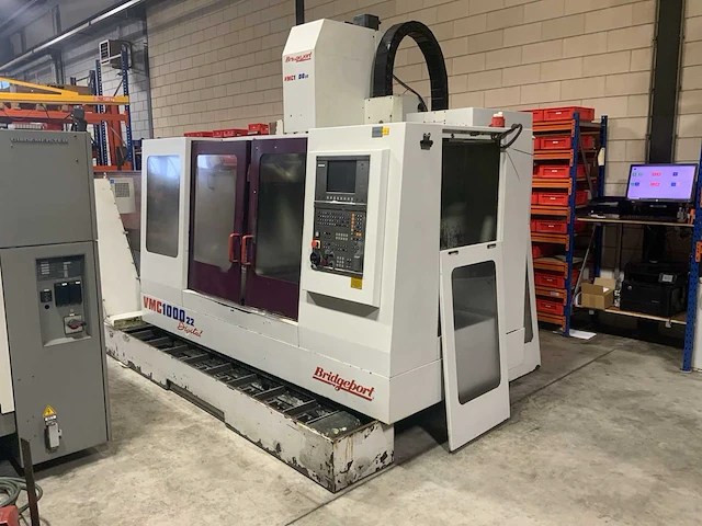 1998 bridgeport vmc 1000 22 digital 3-assig verticaal bewerkingscentrum - afbeelding 1 van  26
