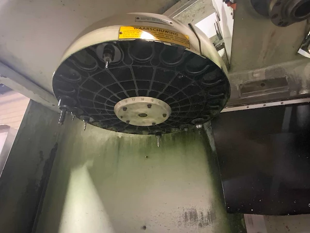 1998 bridgeport vmc 1000 22 digital 3-assig verticaal bewerkingscentrum - afbeelding 24 van  26