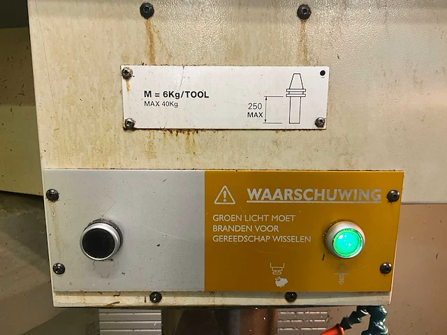 1998 bridgeport vmc500 16 cnc verticaal bewerkingscentrum - afbeelding 6 van  26