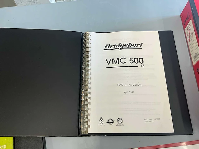 1998 bridgeport vmc500 16 cnc verticaal bewerkingscentrum - afbeelding 19 van  26