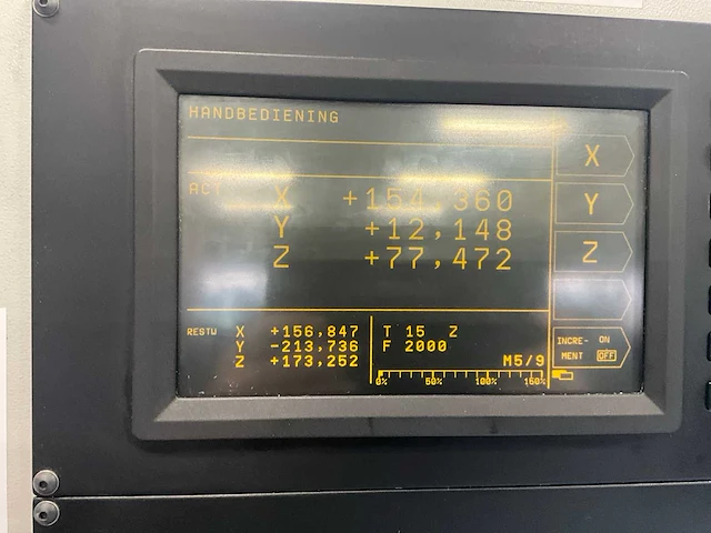 1998 bridgeport vmc500 16 cnc verticaal bewerkingscentrum - afbeelding 23 van  26