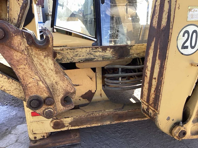 1998 caterpillar 438 c graaflaadmachine - afbeelding 13 van  25