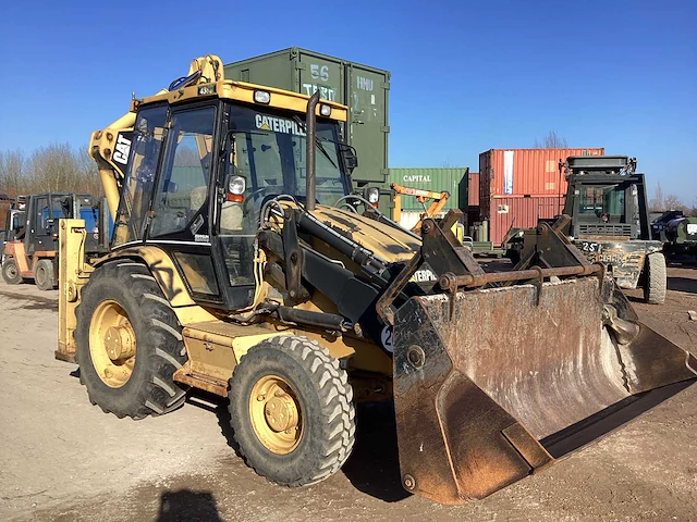 1998 caterpillar 438 c graaflaadmachine - afbeelding 2 van  25