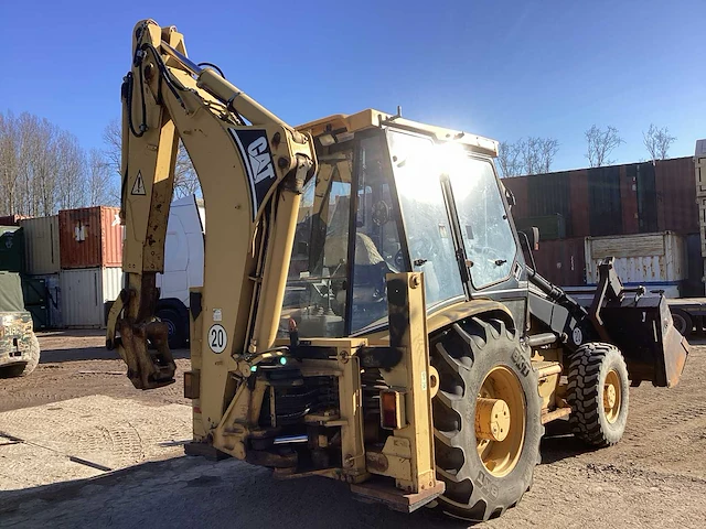 1998 caterpillar 438 c graaflaadmachine - afbeelding 3 van  25