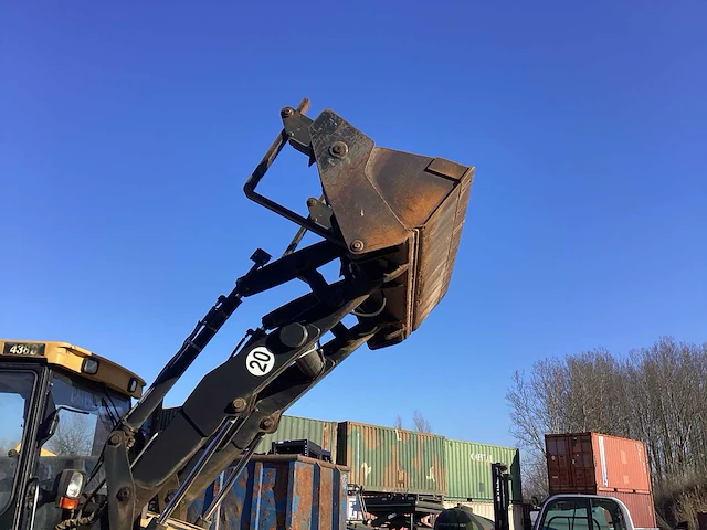 1998 caterpillar 438 c graaflaadmachine - afbeelding 6 van  25