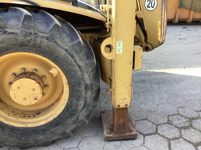 1998 caterpillar 438 c graaflaadmachine - afbeelding 8 van  25