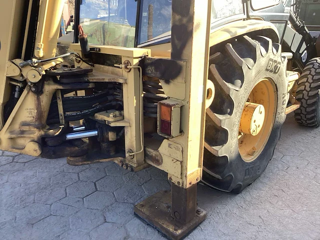 1998 caterpillar 438 c graaflaadmachine - afbeelding 9 van  25