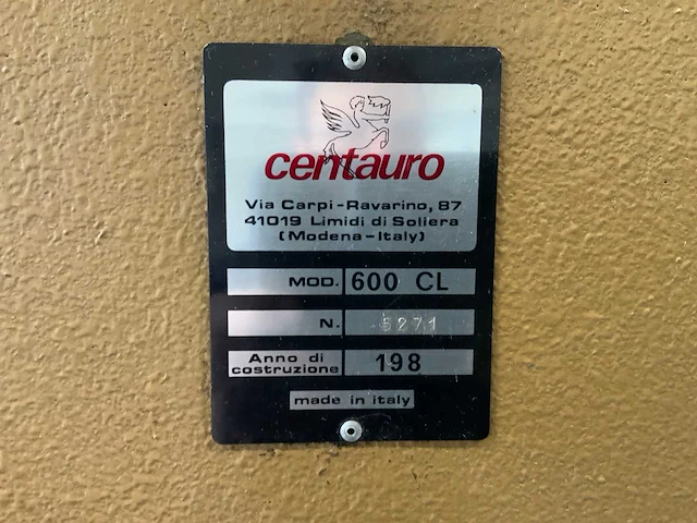 1998 centauro 600 cl lintzaagmachine - afbeelding 17 van  20