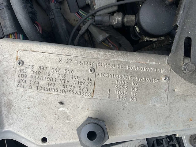 1998 chrysler lebaron - afbeelding 16 van  26
