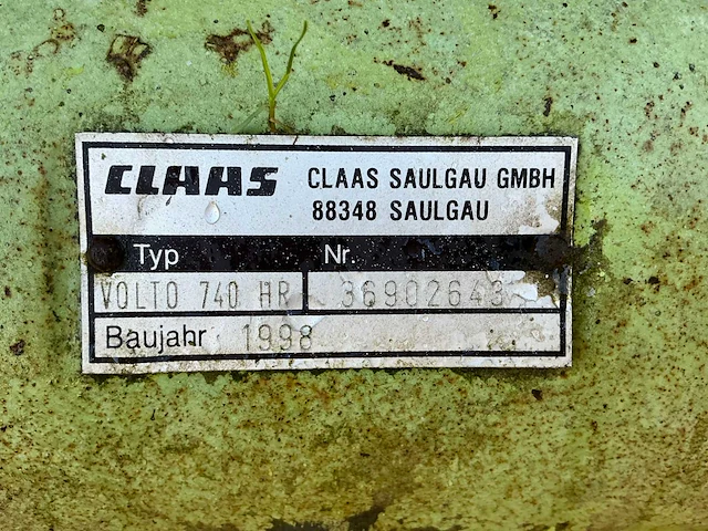 1998 claas volto 740 hr - afbeelding 8 van  8