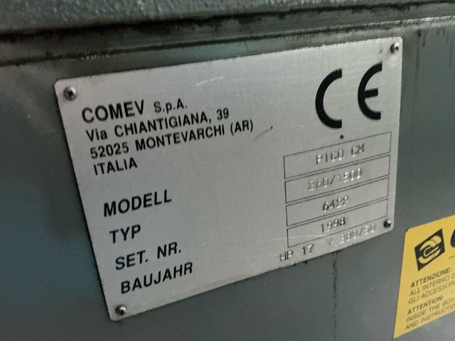 1998 comev pico cm 260 centerdraaibank - afbeelding 8 van  18