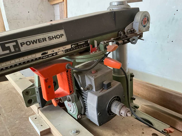 1998 dewalt dw125 radiaalafkortzaagmachine - afbeelding 5 van  7