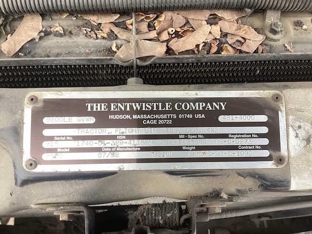 1998 dodge ram 2500 vliegtuigsleper - afbeelding 13 van  13