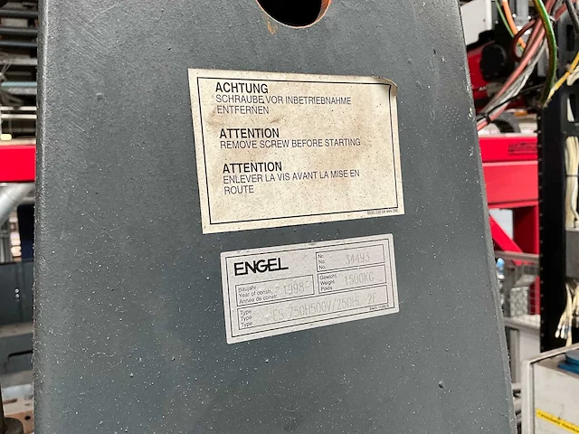 1998 engel erc 63/2-c spuitgietmachine - afbeelding 15 van  26