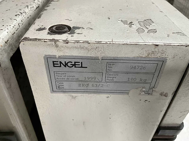 1998 engel erc 63/2-c spuitgietmachine - afbeelding 19 van  26