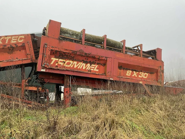 1998 extec 8x30 mobiele zeefinstallatie - afbeelding 36 van  40