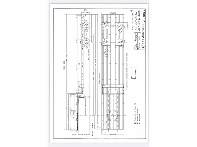1998 faymonville stz-2a oplegger - afbeelding 22 van  30