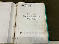 1998 feeler fv-1000a cnc freesmachine - afbeelding 18 van  25