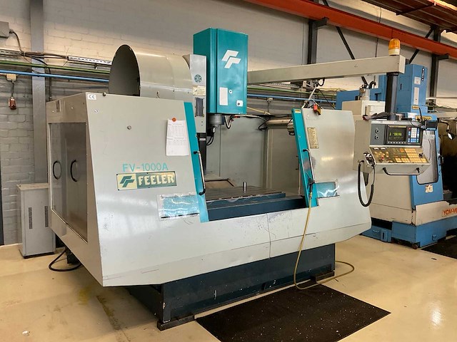 1998 feeler fv-1000a cnc freesmachine - afbeelding 19 van  25