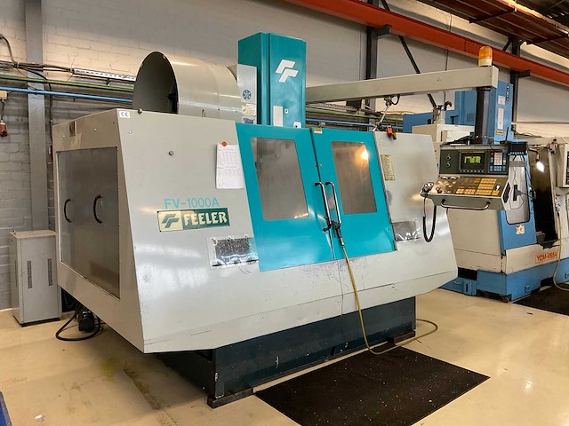 1998 feeler fv-1000a cnc freesmachine - afbeelding 2 van  25