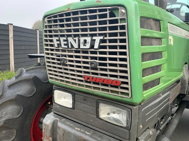 1998 fendt 308 turbomatik vierwielaangedreven landbouwtractor - afbeelding 40 van  40