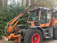 1998 fendt xylon 524 vierwielaangedreven landbouwtractor met mulag fme 500 klepelmaaier - afbeelding 9 van  58