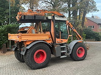 1998 fendt xylon 524 vierwielaangedreven landbouwtractor met mulag fme 500 klepelmaaier - afbeelding 20 van  58