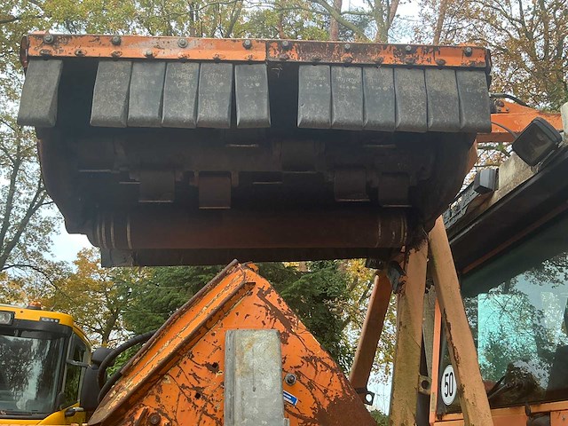 1998 fendt xylon 524 vierwielaangedreven landbouwtractor met mulag fme 500 klepelmaaier - afbeelding 24 van  58