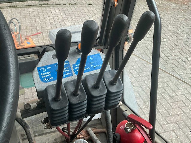 1998 fendt xylon 524 vierwielaangedreven landbouwtractor met mulag fme 500 klepelmaaier - afbeelding 40 van  58