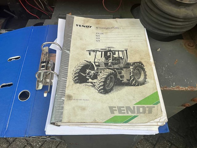 1998 fendt xylon 524 vierwielaangedreven landbouwtractor met mulag fme 500 klepelmaaier - afbeelding 53 van  58