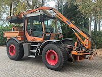 1998 fendt xylon 524 vierwielaangedreven landbouwtractor met mulag fme 500 klepelmaaier - afbeelding 45 van  58
