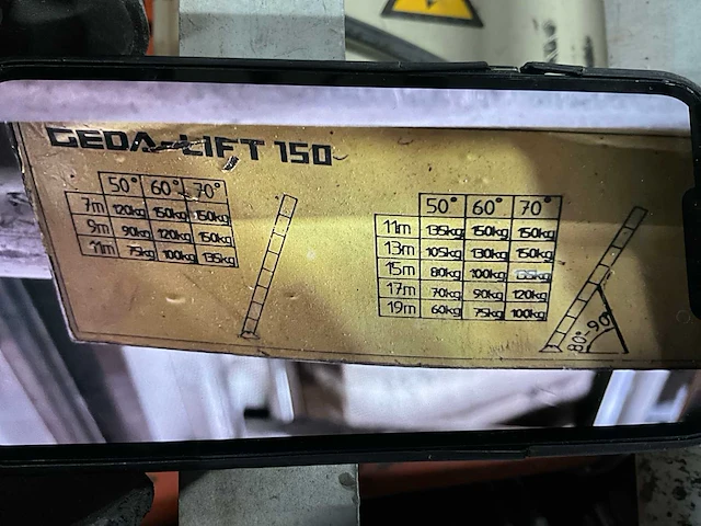 1998 geda 150 ladderlift - afbeelding 6 van  6