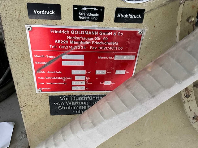 1998 goldman 401 straalunit - afbeelding 6 van  6