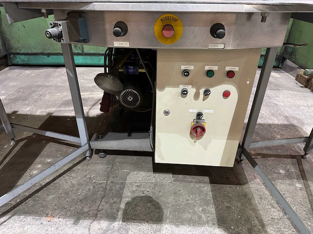 1998 harwi 625-m radiaalafkortzaagmachine v.v. aanbouwdeel - afbeelding 4 van  8