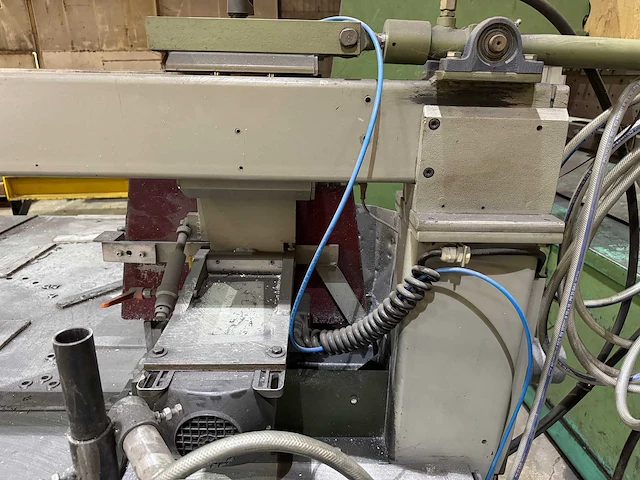 1998 harwi 625-m radiaalafkortzaagmachine v.v. aanbouwdeel - afbeelding 7 van  8