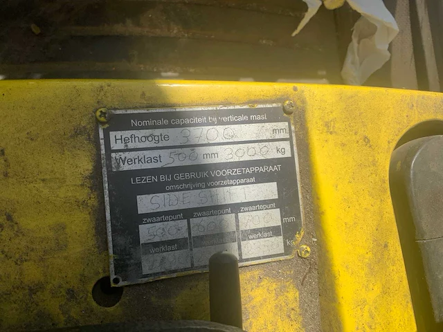 1998 hyster h3.00xm vorkheftruck - afbeelding 8 van  17