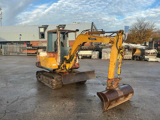 1998 komatsu pc30-5 minigraafmachine - afbeelding 35 van  37