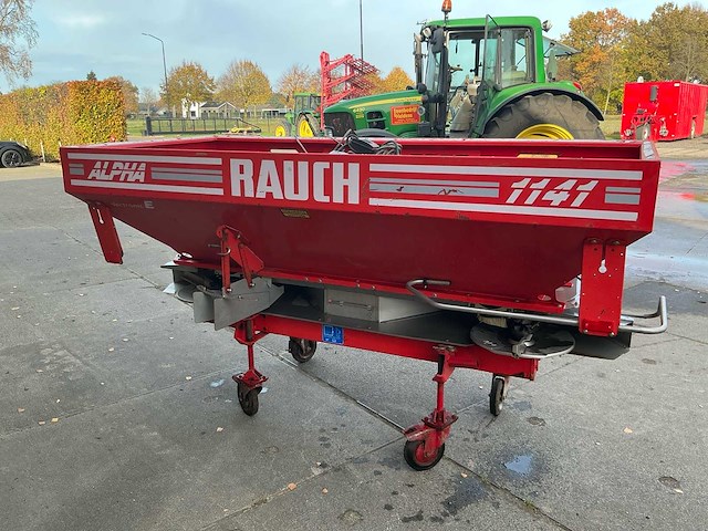 1998 kuhn alpha 1141 kunstmeststrooier - afbeelding 7 van  13