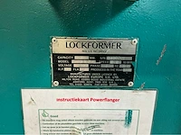 1998 lockformer lf20 09 powerflanger - afbeelding 2 van  9